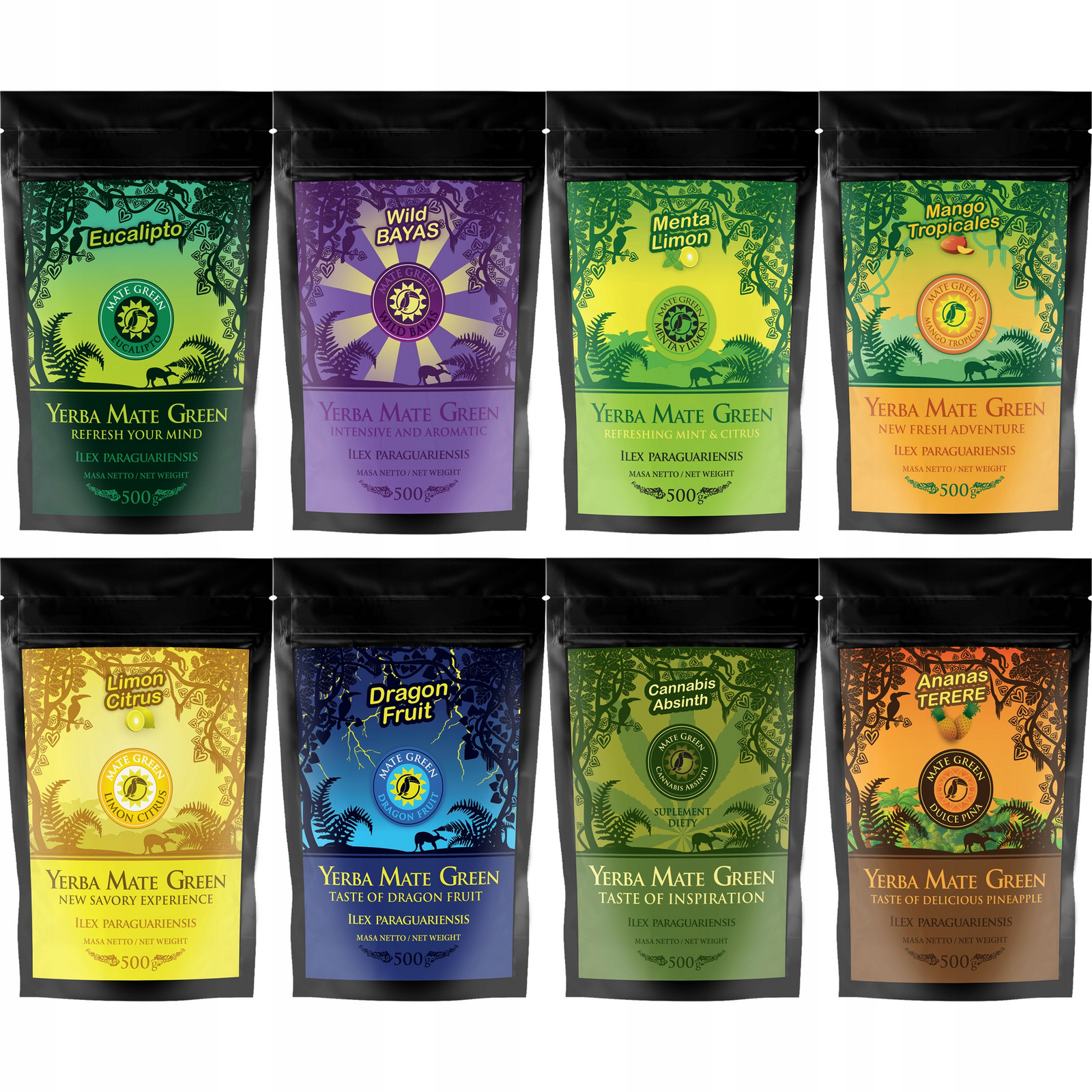 Yerba Mate Green 8x500g 4kg