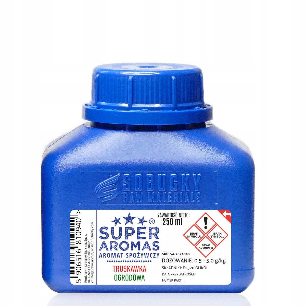 Aromas Potravinářská příchuť Jahoda Zahradní 250 ml