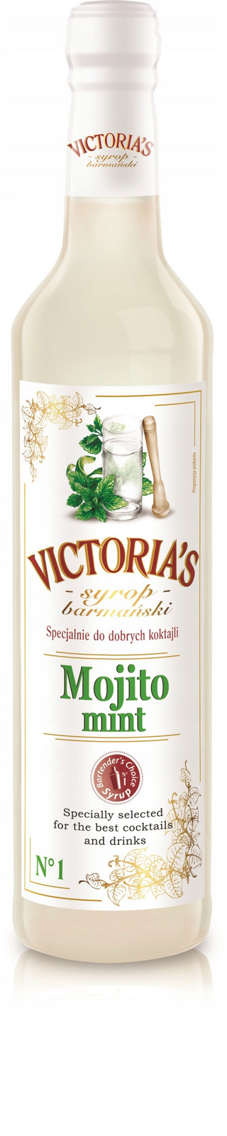 2 x Barmanský sirup do kávových nápojů a dezertů Victoria Cymes Mojito Mint 49