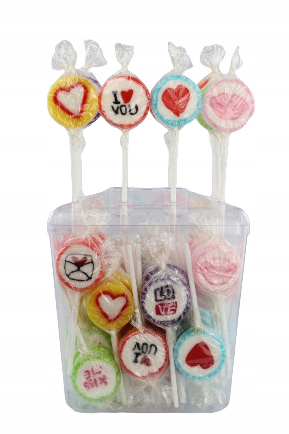 Astra Lízátko desénové Valentýn 10 g x 100 kusů