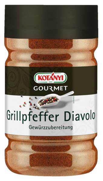 Kotanyi grilovací koření ohnivé Grillpfeffer Diaviolo 970 g