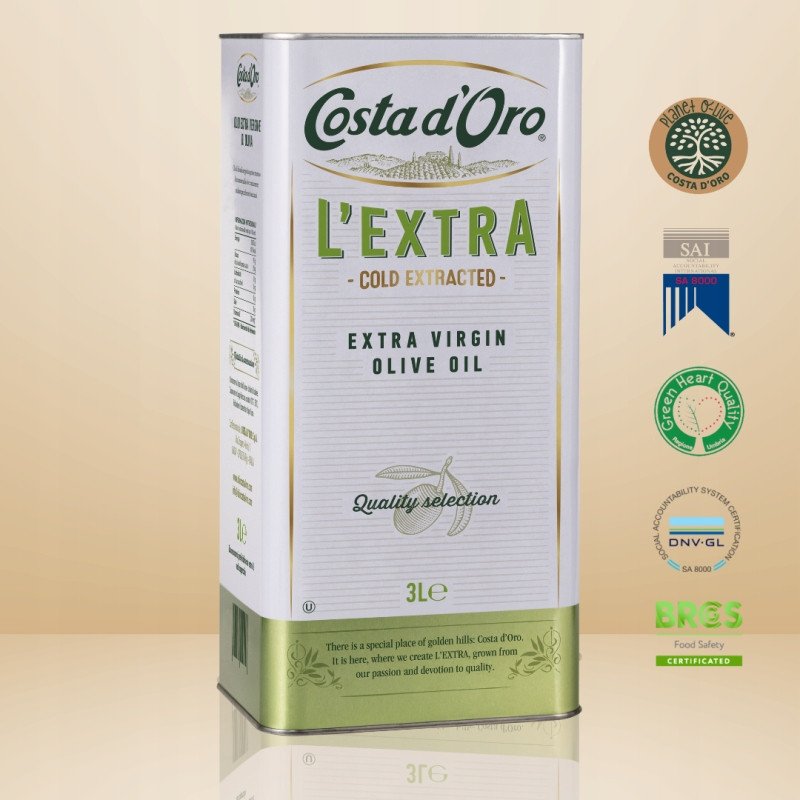 Extra panenský olej – 3 litry