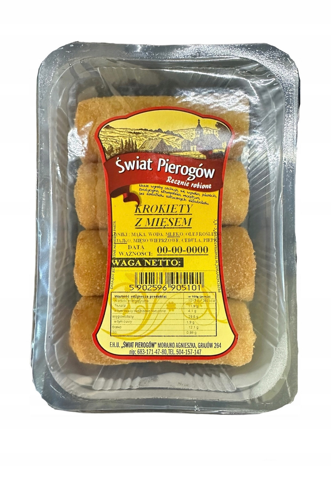 Křupavé Krokety S Masem 100% 500gr Hotové Jídlo Regionální Kuchyně