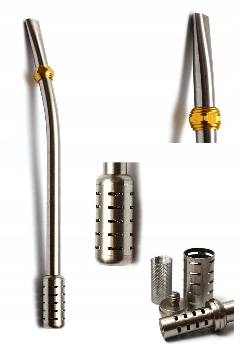 Bombilla pro Yerba Mate Nueva trojité filtrování