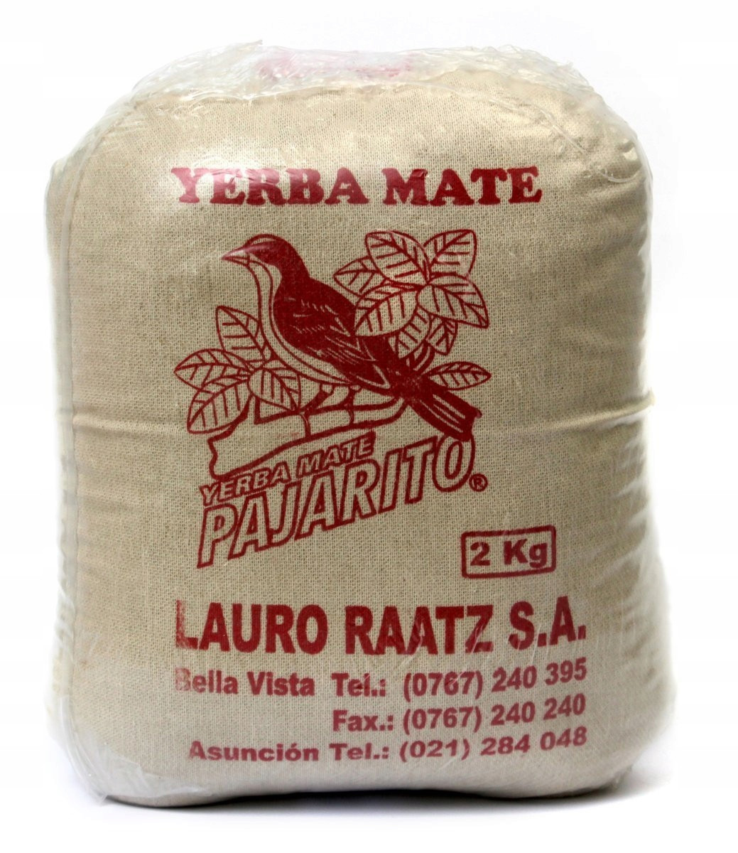 Yerba Mate Pajarito Elaborada Con Palo 2kg