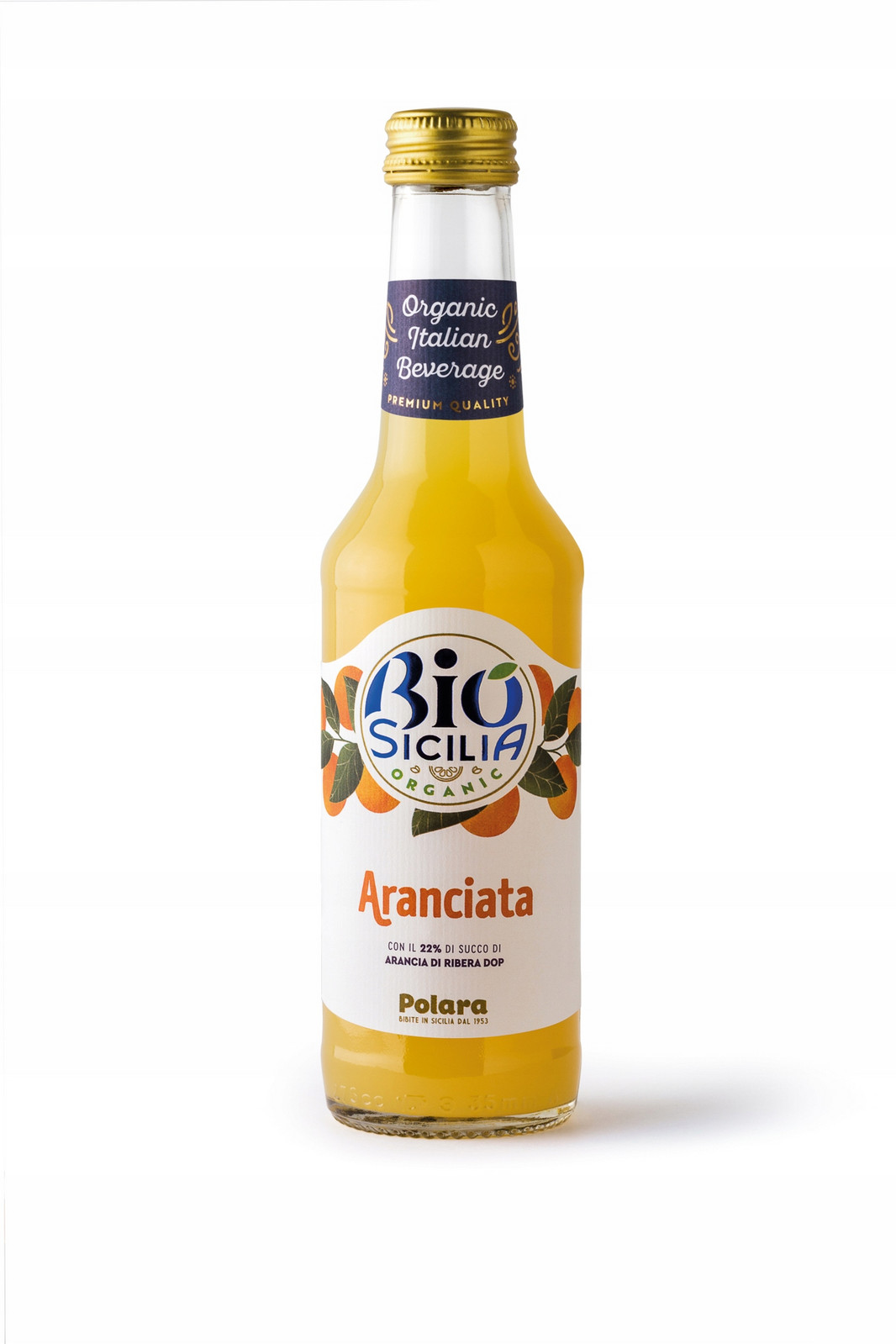 Pomerančový nápoj 3,3 l (12 ks x 275 ml) Polara bio