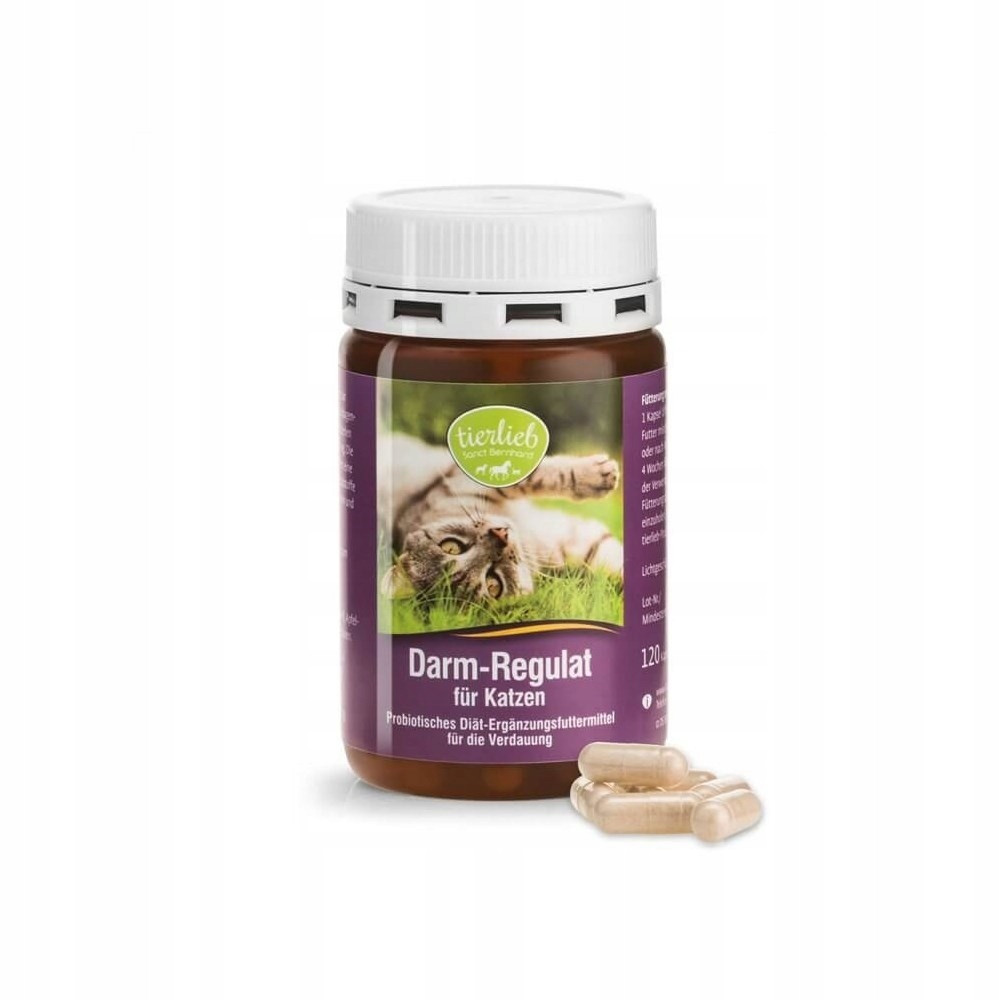 Doplňky pro kočky Tierlieb Sanct Bernhard želatinové kapsle 90 g 90 ks