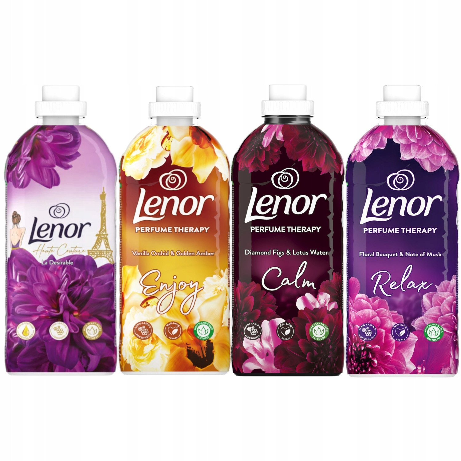 Tekutá aviváž Lenor Mix vůní 48 máchání 4x 1,2 l