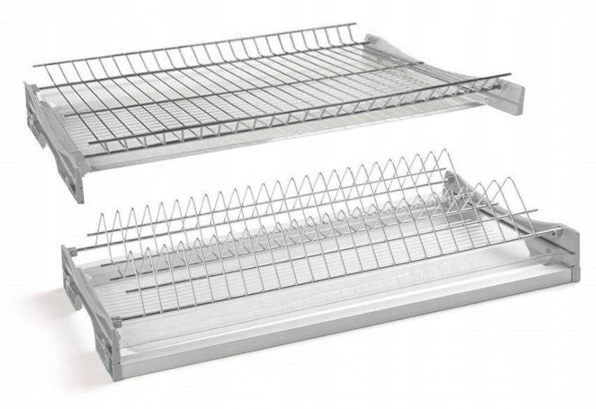 Odkapávač Odkapávač Na Nádobí Do Skříně 60 CM 600 MM Dvouúrovňový Gtv Chrom