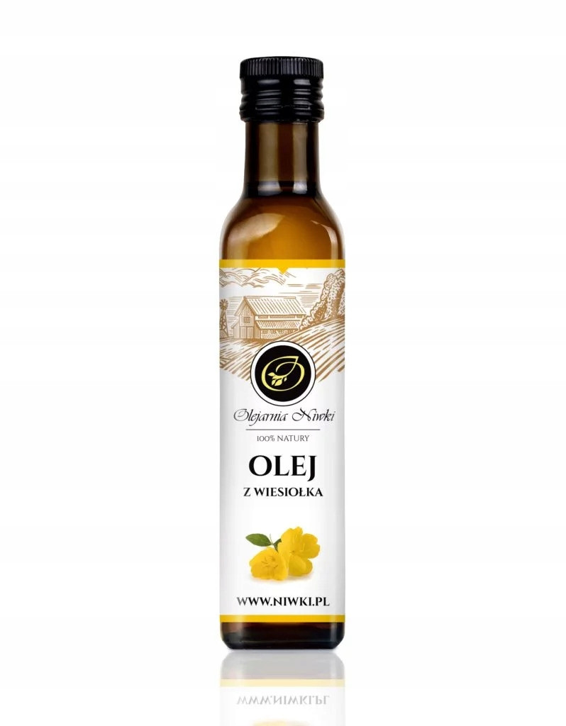 Olej z pupalky, lisovaný za studena, Olejárna Nivky 250 ml