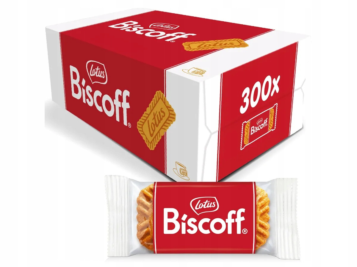 Lotus Belgické kávové sušenky jednotlivě balené 300 ks