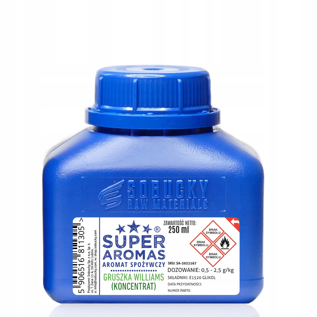 Aromas Potravinářská příchuť Hruška Williams 250 ml