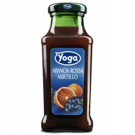 Šťáva z červeného pomeranče a borůvek (24ks x 200 ml) Yoga