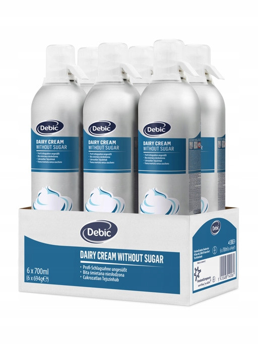 Bita Smetana Debic neslazená 700 ml 6kusů 6-balení