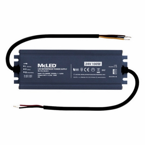 LED napájecí zdroj McLED 24VDC 4,16A 100W ML-732.106.39.1