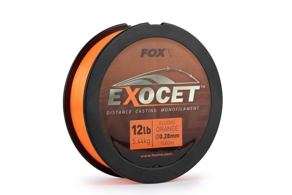 Fox Vlasec Exocet Fluoro Orange Mono 1000m - 0,26mm