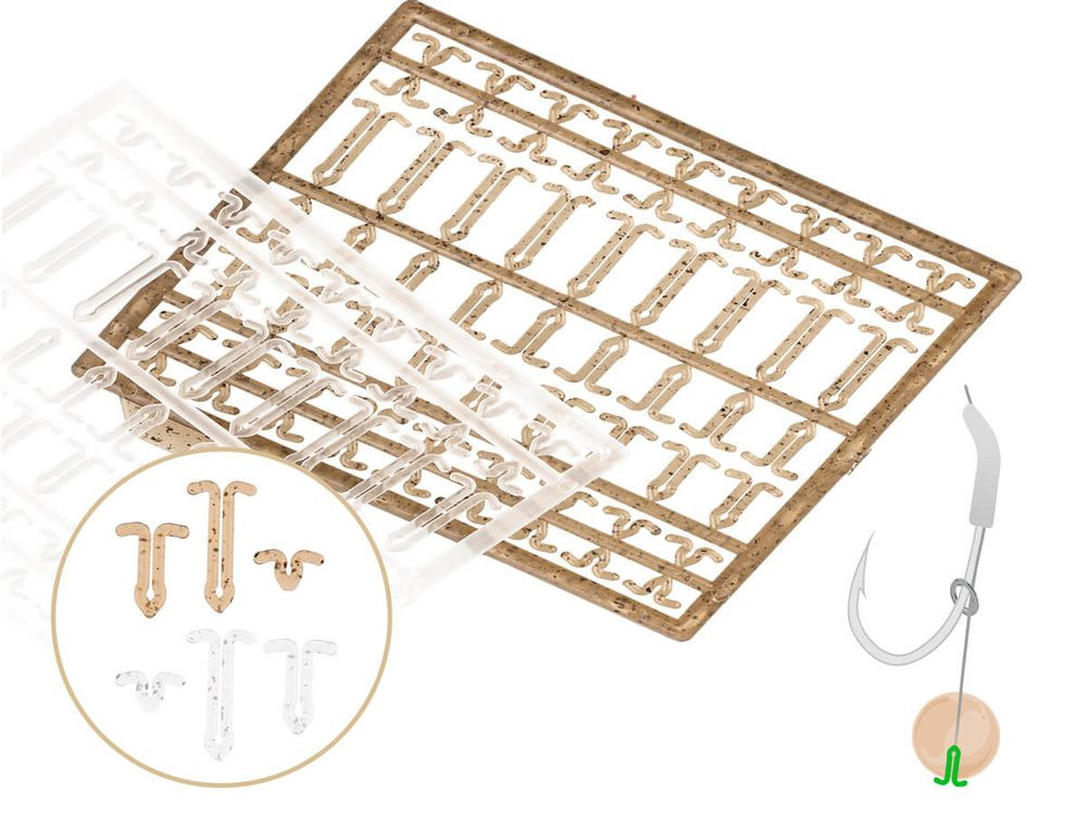 Zfish Prodloužené Zarážky Extender Stops 126ks