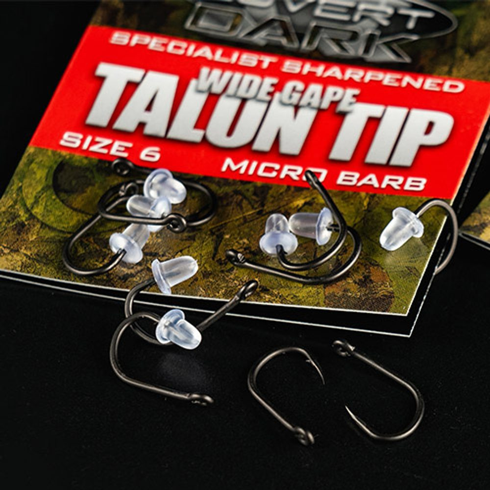 Gardner Háčky Specialist Hand Sharpened Covert Dark Wide Gape Talon Tip 10ks - vel. 4