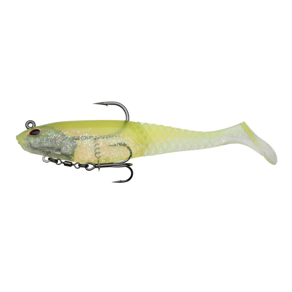 Berkley Gumová nástraha PowerBait Cullshad Deep Lime Ice - 15cm 50g