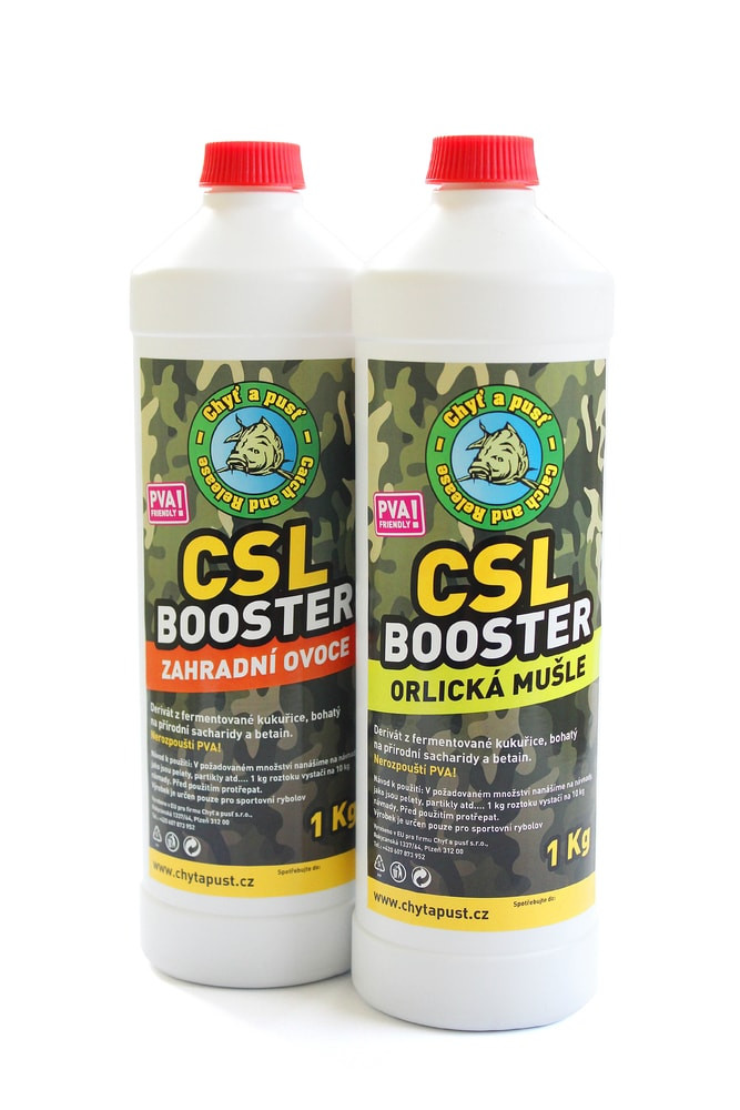Chyť a pusť CSL Booster 1kg - Amur
