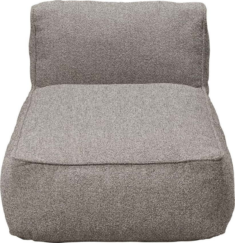 Béžový modul zahradní pohovky (s lenoškou) Grow – Blomus