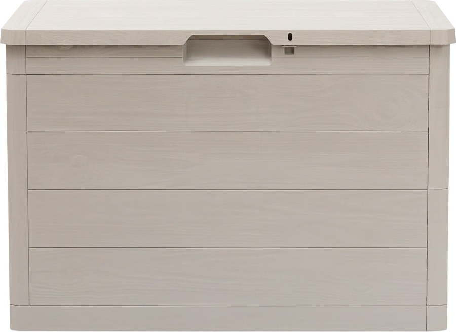 Béžový zahradní úložný box Woodys – Toomax