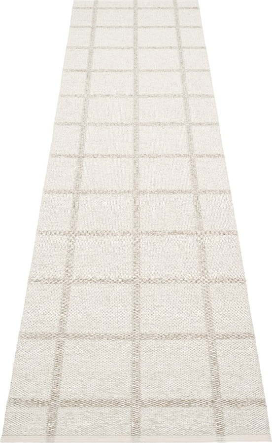 Krémový vnitřní a venkovní běhoun 70x300 cm Ada Fossil – Pappelina