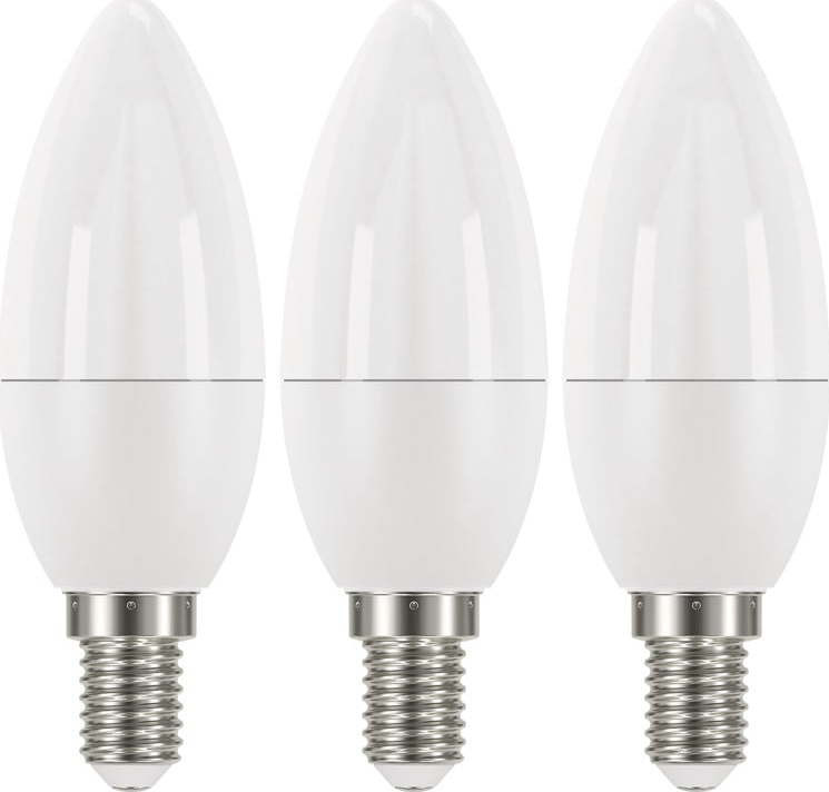 Neutrální LED žárovky v sadě 3 ks E14, 5 W, 230 V - EMOS