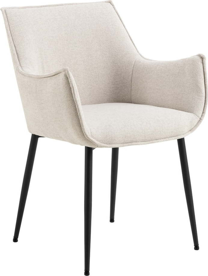 Krémová jídelní židle Bonita – Actona