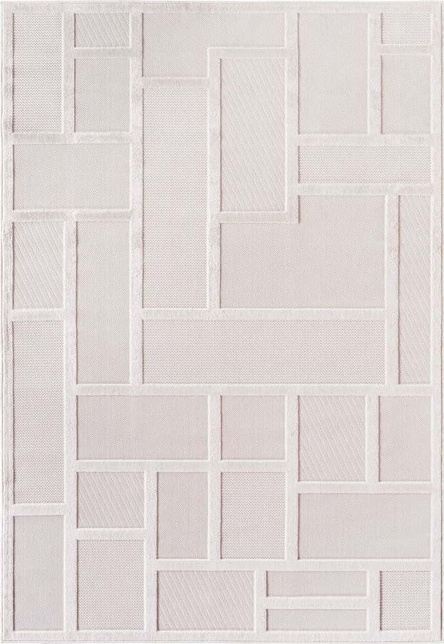 Krémový vnitřní a venkovní běhoun 80x150 cm Doha 1657 Cream – Ayyildiz Carpets