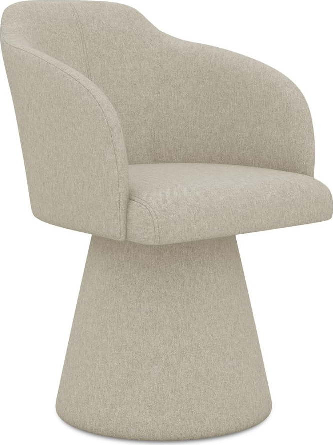 Béžová jídelní židle Kanoa – Makamii