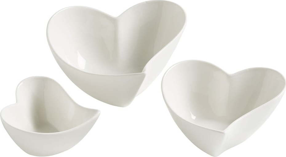 Bílá porcelánová servírovací sada 3 ks Amore – Maxwell & Williams