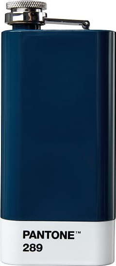 Modrá nerezová placatka 150 ml Dark Blue 289 – Pantone