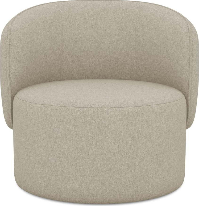 Béžové křeslo Ipo – Makamii