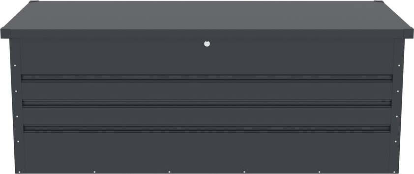 Antracitový zahradní úložný box Max C – Rojaplast