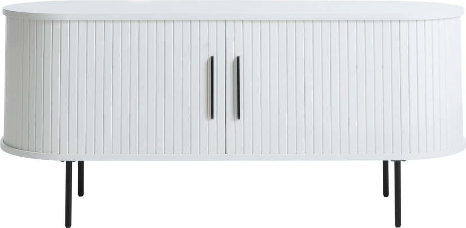 Bílý TV stolek 120x56x40 cm Nola – Unique Furniture