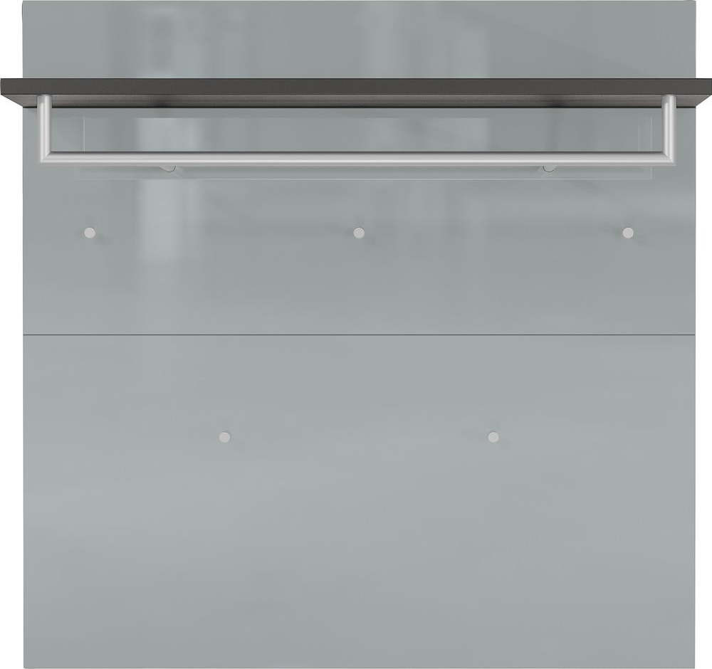 Šedý věšákový panel Genova – Germania