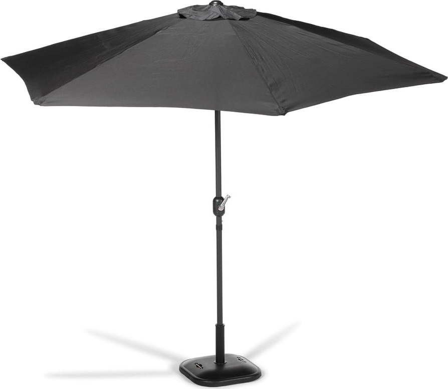 Černý slunečník bez podstavce Bonami Essentials Sun, ø 300 cm