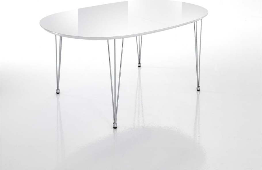 Rozkládací jídelní stůl s bílou deskou 105x170 cm Elegant – Tomasucci