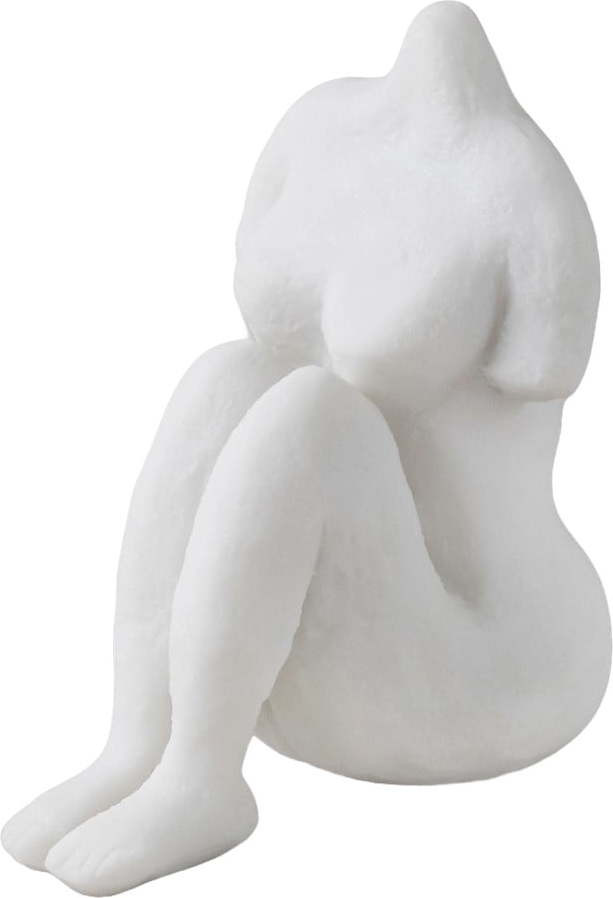 Soška z polyresinu (výška 14 cm) Sitting Woman – Mette Ditmer Denmark
