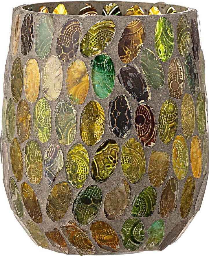 Skleněný svícen na čajovou svíčku Lorissa – Bloomingville