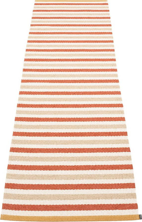 Vnitřní a venkovní běhoun v cihlovo-krémové barvě 70x240 cm Teo Brick – Pappelina