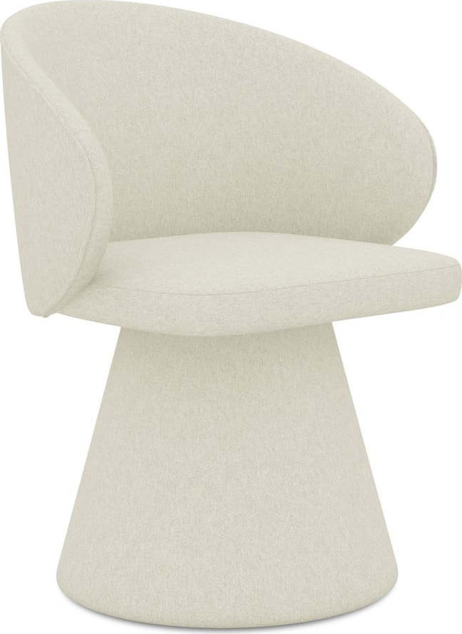 Krémová jídelní židle Uala – Makamii