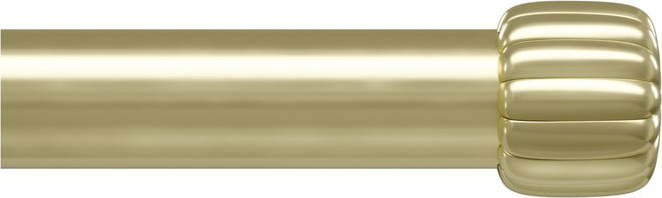 Ocelová roztažitelná garnýž ve zlaté barvě 91 - 168 cm Cleo – Umbra