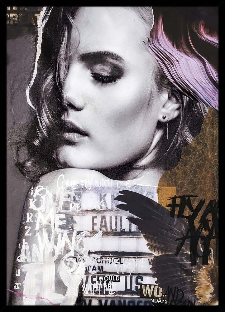 Obraz 50x70 cm Fly Again – Malerifabrikken