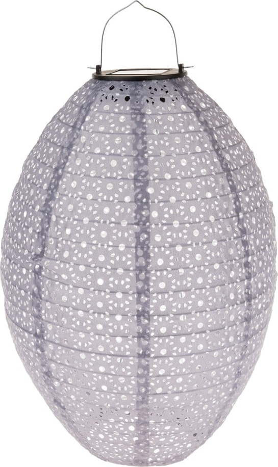 Šedý lampion ø 25 cm – Dakls