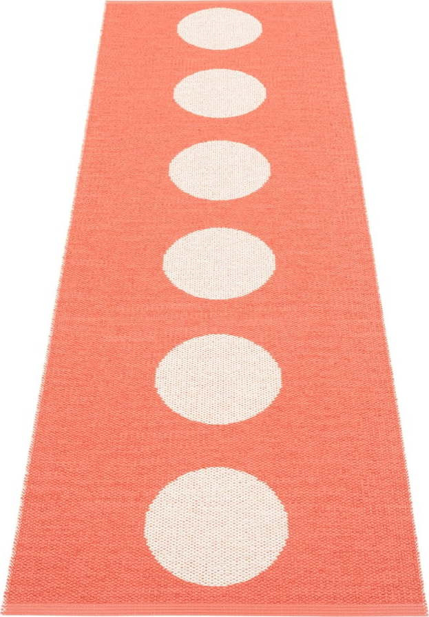 Vnitřní a venkovní běhoun v lososové barvě 70x225 cm Vera Flamingo – Pappelina