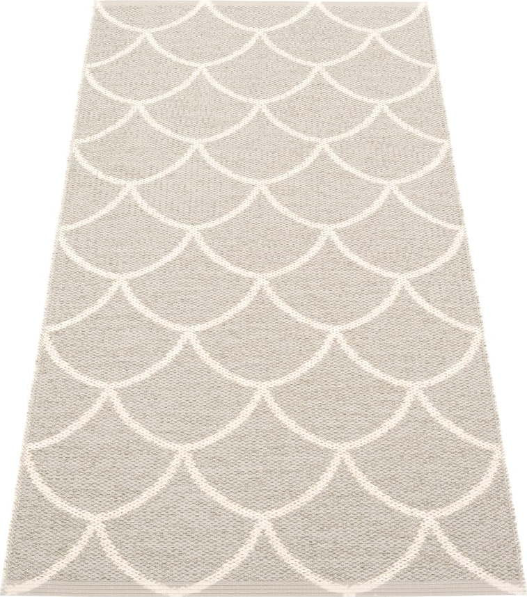 Krémový vnitřní a venkovní běhoun 70x150 cm Kotte Linen – Pappelina