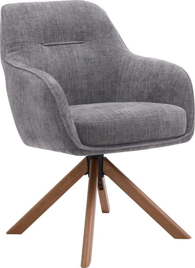 Šedé jídelní židle v sadě 2 ks Avola – Unique Furniture