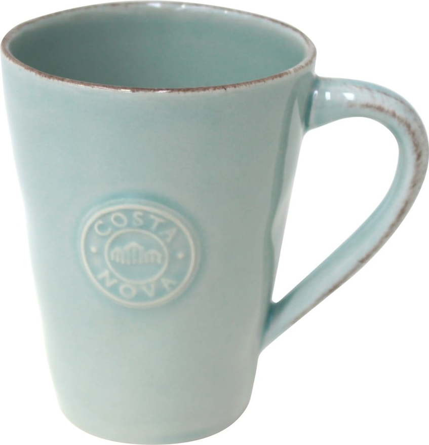 Tyrkysový kameninový hrnek Costa Nova Nova, 300 ml
